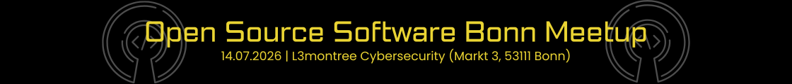 Open Source Software Bonn Meetup